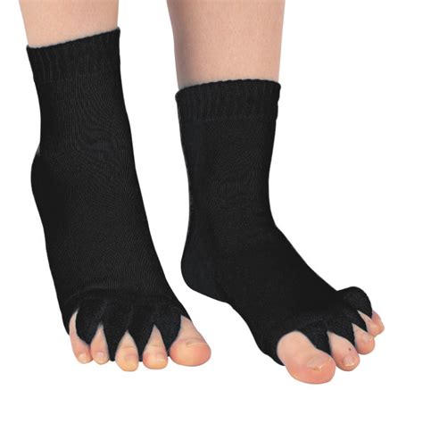 Buy Evissa Premium Cotton Toe Separator Socks - Alleviate Bunions ...