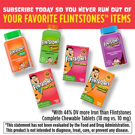 Flintstones Chewable Kids Vitamin, Multivitamin for India | Ubuy