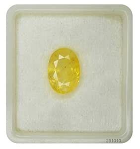 Barmunda Gems Yellow Sapphire Gemstone Original Certified Natural ...