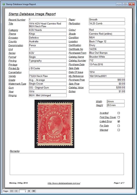 Image result for Stamp Collection Database