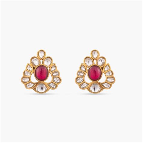 Buy Phullati Silver Stud Earrings Elegant Online – Paksha India