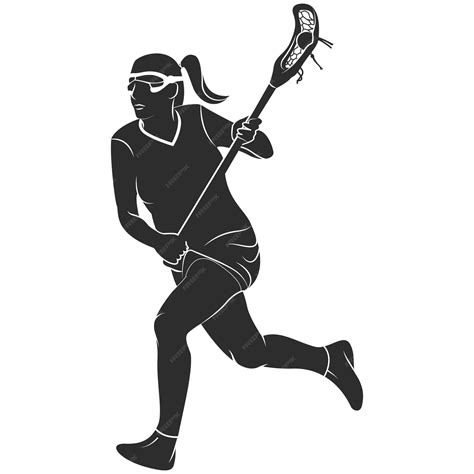 Lacrosse Girls Clipart