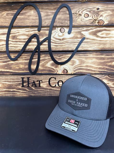 Unvaxxed & Over Taxed Hat – Graceful Creations TX