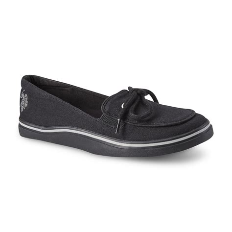 U.S. Polo Assn. Women's Agnes Black Boat Shoe