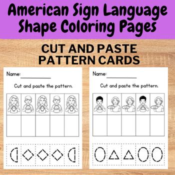 ASL Shape Signs 的图像结果