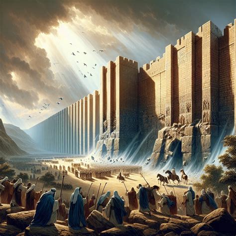 Joshua 6:20 Artwork | Bible Art