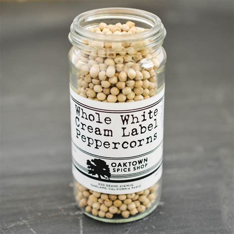 Whole White Peppercorns - Oaktown Spice Shop