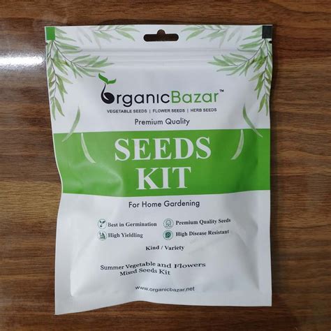 Buy Summer Vegetable and Flowers Mixed Seeds Kit Online - Organicbazar