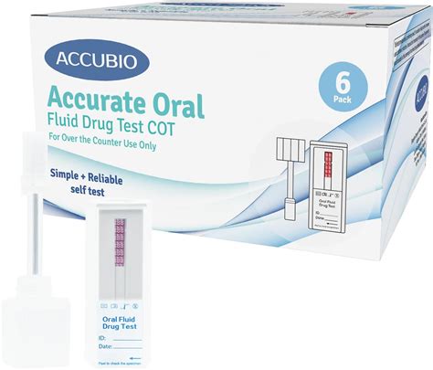 Amazon.com: Single Panel Cotinine(COT) Saliva Oral Fluid Test Kit, Nicotine Metabolite Home ...