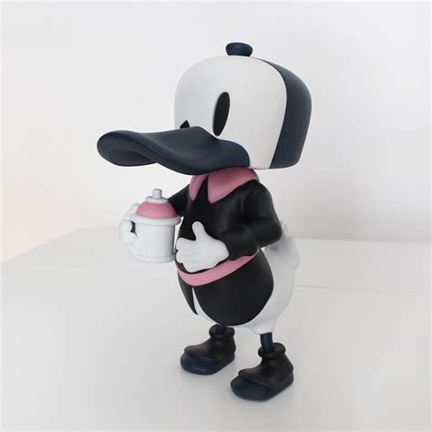 OBJ file Donald Duck Bearbrick mashup supreme Kaws 🦆・Model to download ...