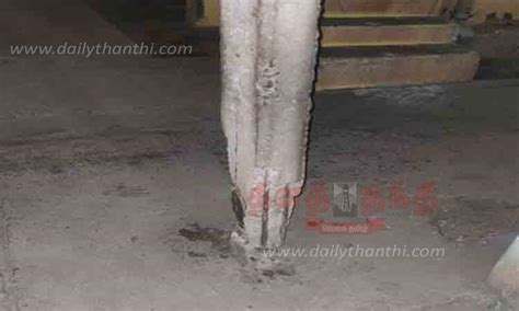 Request for replacement of power poles in dangerous condition | ஆபத்தான ...