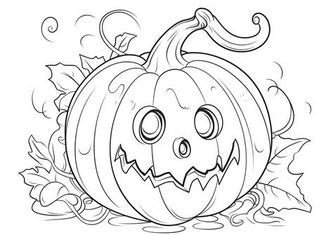 Pumpkin Coloring Pages Halloween