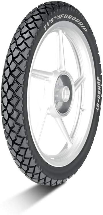 TVS Eurogrip 2.75-18 48P 6PR TEG JUMBO Tube-Type Bike Tyre, Rear ...