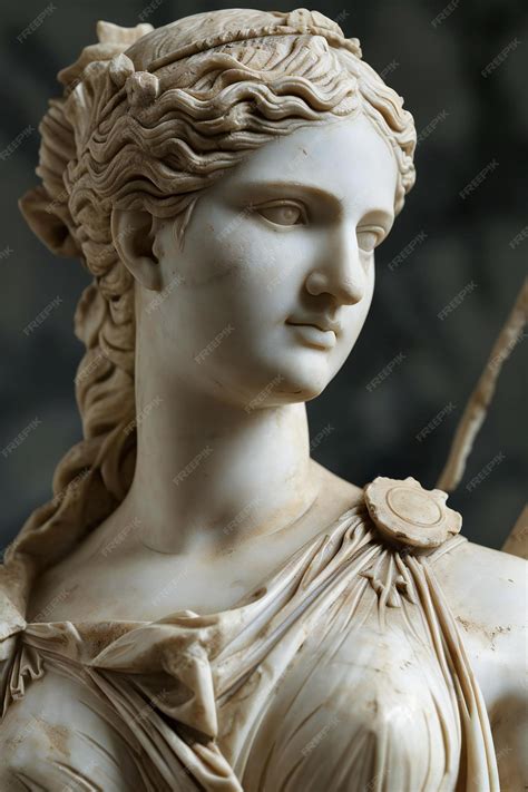 Statue of the greek goddess aphrodite in the vatican museum | Premium ...