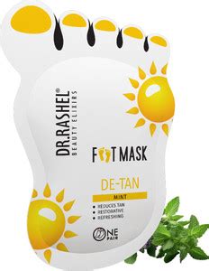 DR.RASHEL DE-TAN FOOT MASK |EXFOLIATES & HYDRATES FEET | Price in India ...