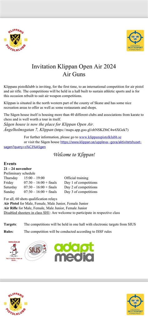 Klippan Open Air 2024, Sågen Möjligheternas hus, Klippan, 21 November ...