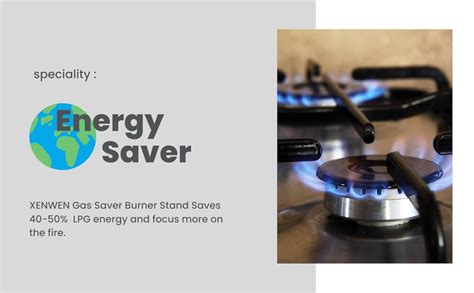 XENWEN fire & windproof gas saver burner stand, gas saver jali ring ...