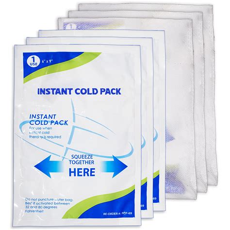 Novamedicinstant Cold Pack 24 Count 6 X 9 Disposable First | Desertcart ...