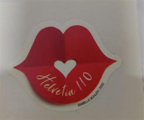 Swiss odd shaped stamp on 💋 kiss – Bharat Exotics