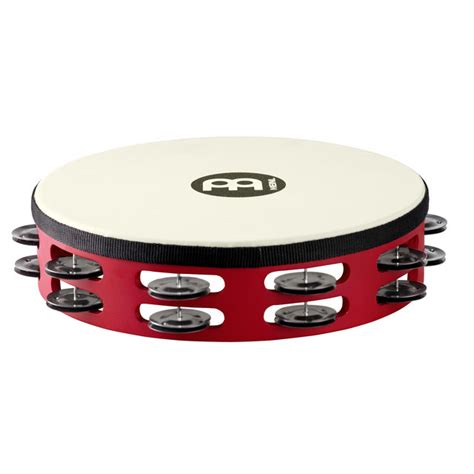 Купить Meinl Touring Tambourine TAH2BK-R-TF Double Row, Steel, Red #R ...