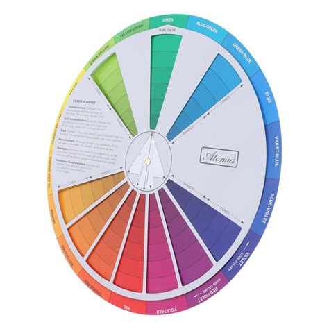 2pcs Gradient Color Wheel Colour Board Palette Color Wheel Palette ...