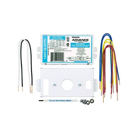 ADVANCE, 120 to 277V AC, 1/2 Lamps Supported, CFL Ballast - 4ZZ34|ICF ...