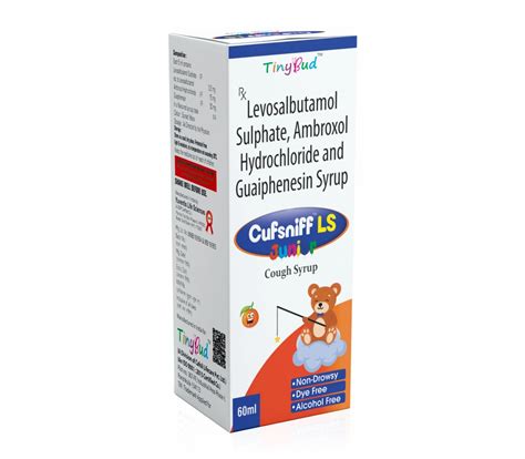 Cufsniff AM Syrup (Ambroxol 15mg/5ml + Guaifenesin 50mg/5ml + Menthol 2 ...