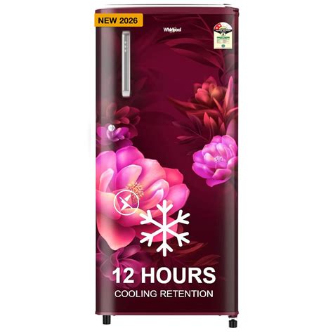 Whirlpool 184 L 2 Star Direct-Cool Single Door Refrigerator (205 WDE ...