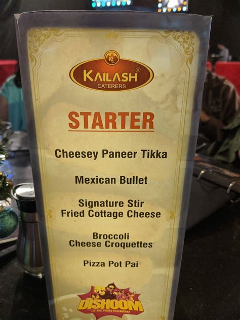 Menu at Dishoom - The Bollywood Restaurant, Surat