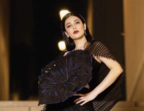 Shruti Hassan channeled gothic mermaidcore in a Vaishali S ensemble at ...