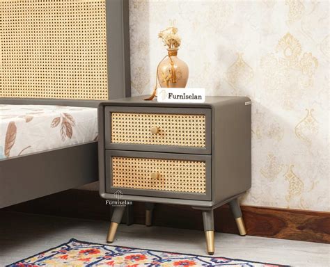 Buy Two Drawer Bedside Table Online on Furniselan Best price