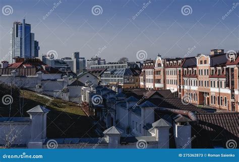 Minsk is the Capital and Largest City of Belarus Stock Image - Image of skyline, blue: 275362873