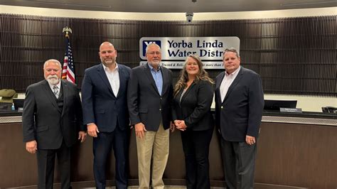 YLWD Welcomes Newly Appointed Board Director – Yorba Linda Water District