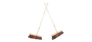Palmera Natural Wooden Outdoor Broom with Handle for Ground Floor ...