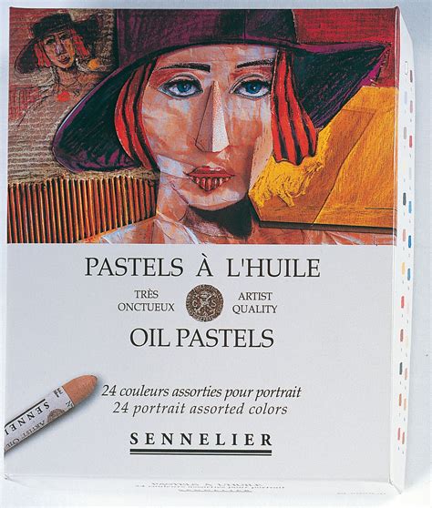 Sennelier Oil Pastel Set, 24-Color Portrait India | Ubuy