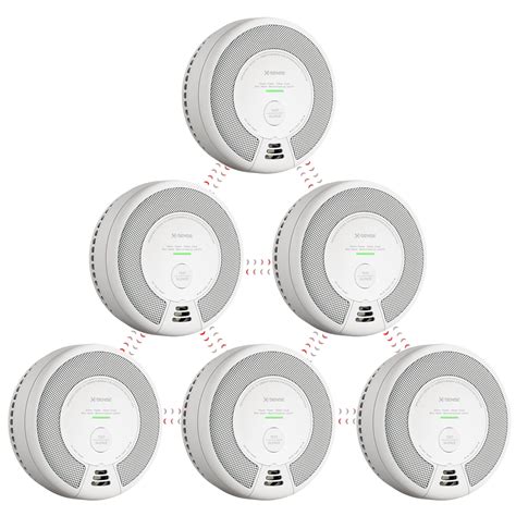 X-Sense Wireless Interconnected Combination Smoke and Carbon Monoxide ...