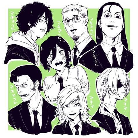 reze, quanxi, katana man, sugo miri, barem bridge, and 2 more (chainsaw ...