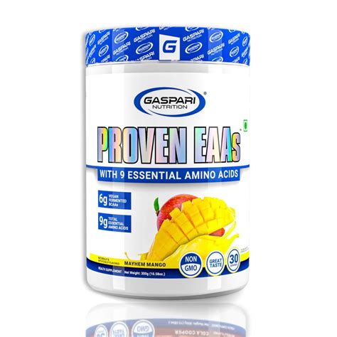 Gaspari Nutrition Proven EAAs 30 Servings Fruit Punch Flavor – The ...