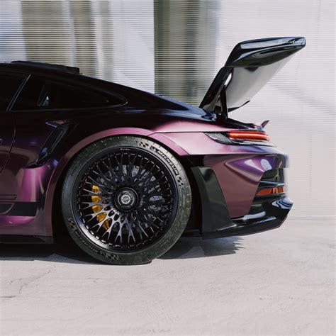 Purple Porsche 992 GT3 RS - Brixton Forged™