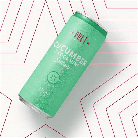 Cucumber & Mint Seltzer | Pret A Manger | India