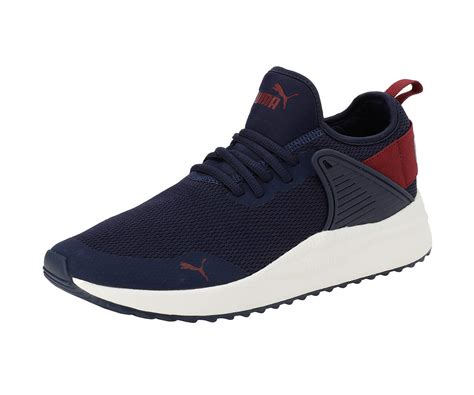 Buy Puma Unisex Pacer Next Cage Core Peacoat-Rhubarb-WHI at Amazon.in