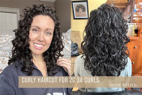Best Haircut for 2C Hair: My Spring Curly Cut Before Italy - Shine with JL