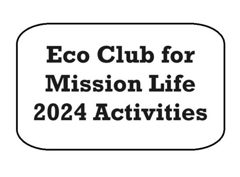 Eco Club for Mission Life 2024 Activities from 13th June to 20th June ...