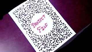 Image result for How to Make Project File Cover at Home Easy