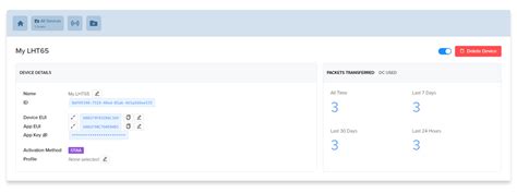 Helium LoRaWAN - Sensor registrieren