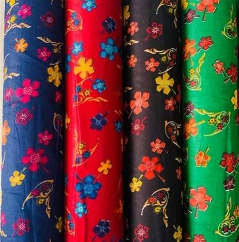 Payal Fabrics Jodhpur - Floral Printed Rayon Fabric Manufacturer and ...