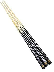 Buy Pool and Snooker Black Riley Half 1/2 Joint Cue Stick (Pack 3 Pcs ...