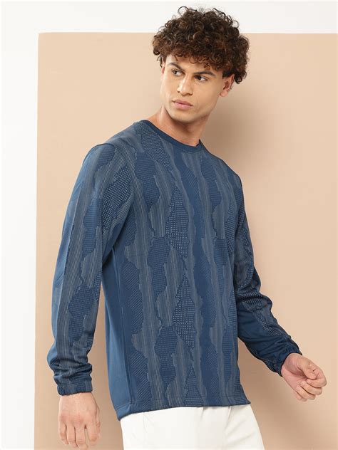Alcis Men Blue Sweatshirt AAMSWTSM00037401-S