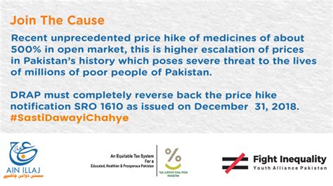 Petition · DRAP must completely reverse back the price hike of ...