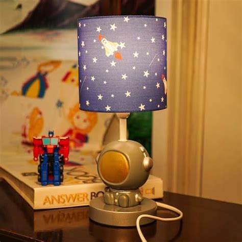 Buy Tinker Squad Ceramic Side Table Lamp For Kids Bedroom | Bedside ...